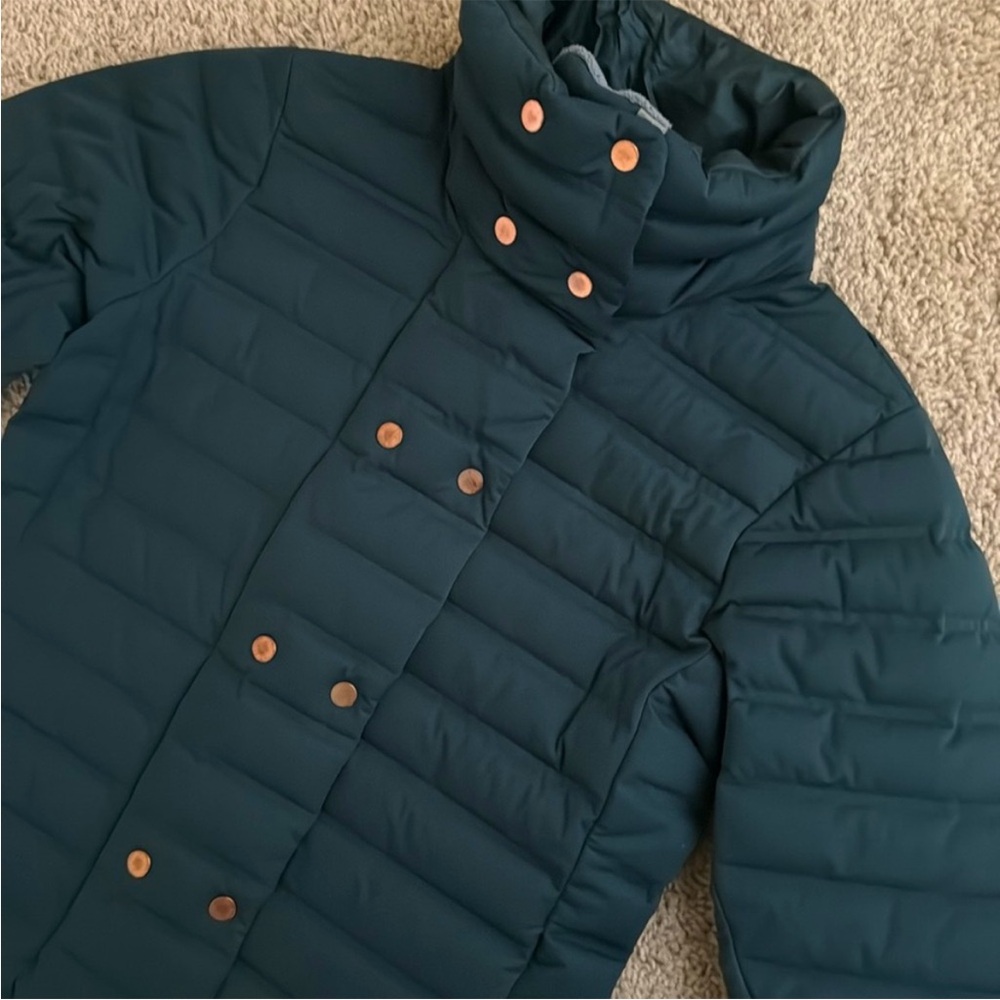 Mountain Hardware Teal Quilted Jacket - image 3